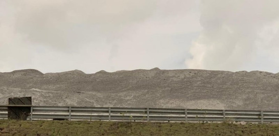 Montañas de ceniza dos meses atras. / Foto: CNLCC