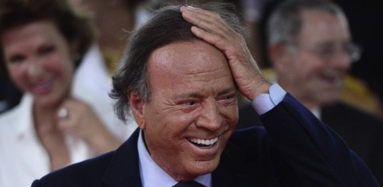 Julio Iglesias en esta foto del 29 de septiembre del 2016. El artista cumplirá 78 años el 23 de septiembre próximo. (Foto: AP/Archivo).