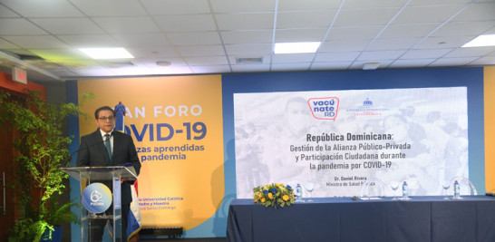 Daniel Rivera, ministro de Salud Pública. Jorge Martínez/LD