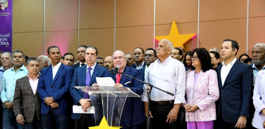 Miembros del Partido de la Liberación Dominicana (PLD), Charlie Mariotti. Foto: José Alberto Maldonado.