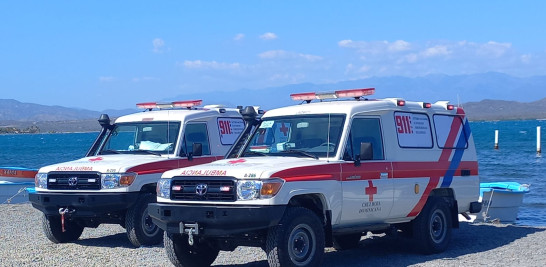 Ambulancia en Bahía de Calderas.