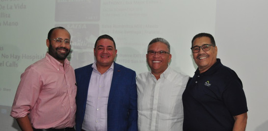 Ramón Paulino, Pavel Sánchez, Willie Méndez y Bienvenido Paulino.