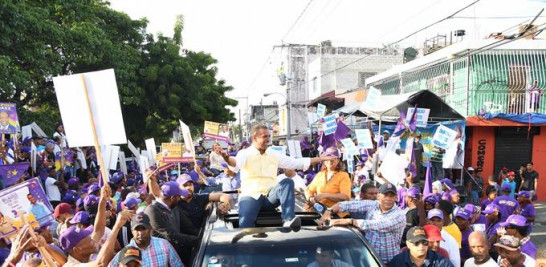 Como partido mayoritario, el PLD se espera realice múltiples caravanas durante la campaña electoral