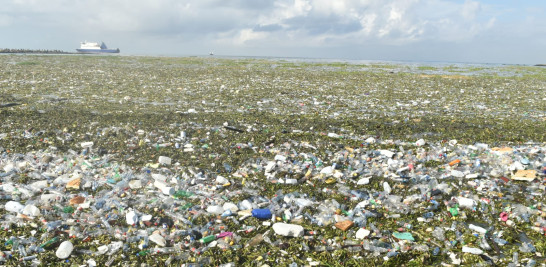 Basura en la playa Montesinos