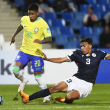 Alex Somero durante el juego entre Brasil y República Dominica.