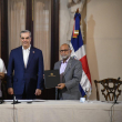 Este lunes el presidente Luis Abinader se reunió con el ministro de Educación, Ángel Hernández y el presidente de la Asociación Dominicana de Profesores (ADP), Eduardo Hidalgo, quienes firmaron el "Acuerdo Minerd-ADP 2023".