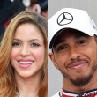 Shakira y Lewis Hamilton