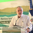 El ministro Miguel Ceara Hatton en una actividad de Medio Ambiente este año.