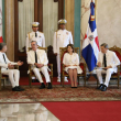 El presidente Luis Abinader recibió ayer, en la casa presidencial, las cartas de acreditación de ocho enviados de gobiernos para la misión de embajadores en República Dominicana.