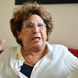 Consuelo Despradel en su casa en mayo de 2023. La veterana comunicadora y política cuenta su historia de vida.