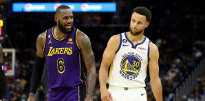 LeBron James, de los Lakers, y Stephen Curry, de los Warriors, se verán otra vez en los playoffs de la NBA.