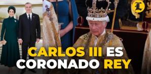 CARLOS III ES CORONADO REY DEL REINO UNIDO