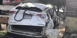 Cuatro personas murieron y trece resultaron heridas, todos de nacionalidad haitiana, en el accidente de tránsito ocurrido la madrugada del pasado sábado.