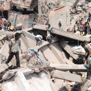 El 24 de abril de 2023 se derrumbó el edificio Rana Plaza en Savar, Bangladesh.
