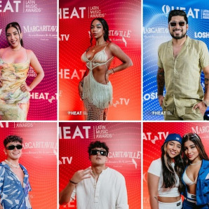 Decenas de artistas comienzan a llegar a Punta Cana para participar de la entrega de los Premios Heat 2023.