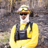 Jonathan Hernández Rosario, encargado regional norte de gestión y manejo del fuego.