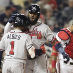Marcell Ozuna pega jonrón y Bravos ganan 12mo. seguido