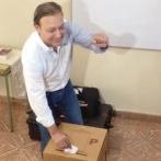 Abel Martínez vota y promete integrar a demás aspirantes del PLD a su equipo
