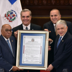 Senado de la República reconoció labor y trayectoria del presidente del TC, Milton Ray Guevara