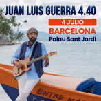Juan Luis Guerra actuará en Barcelona el 4 de julio