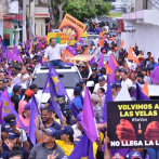 PLD marcha en Santiago en protesta por el alto costo de la vida