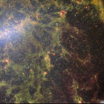 Webb penetra nubes de polvo para captar la formación estelar
