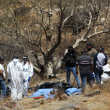 Hallan 45 bolsas con restos humanos en el occidente de México