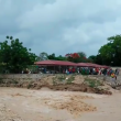Aguaceros provocan crecidas de ríos en la zona fronteriza; algunas viviendas han resultado inundadas