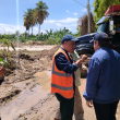 Autoridades recorren Azua, Neiba y Jimaní para evaluar daños en localidades afectadas por lluvias