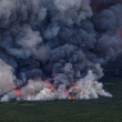 El humo de los incendios forestales mantiene la calidad del aire bajo mínimos en Canadá