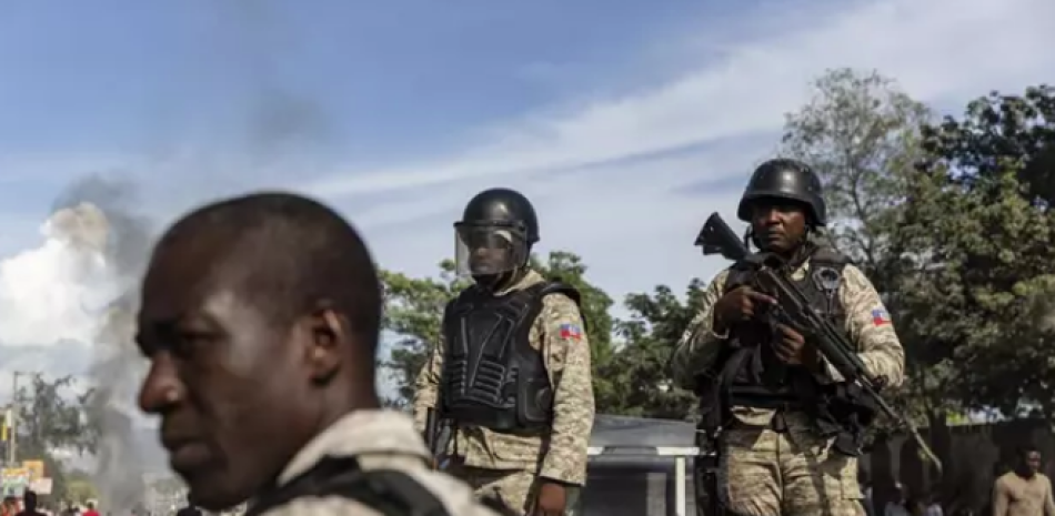 Agentes de la Policía de Haití - ADAM DELGIUDICE / ZUMA PRESS / CONTACTOPHOTO