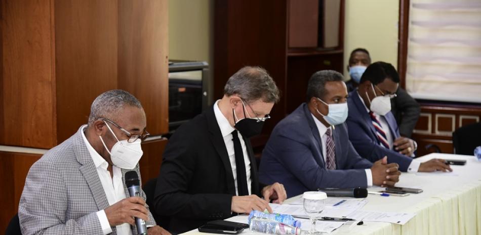 Canciller en la comisión de asuntos fronterizos. / Foto: Cámara de Diputados