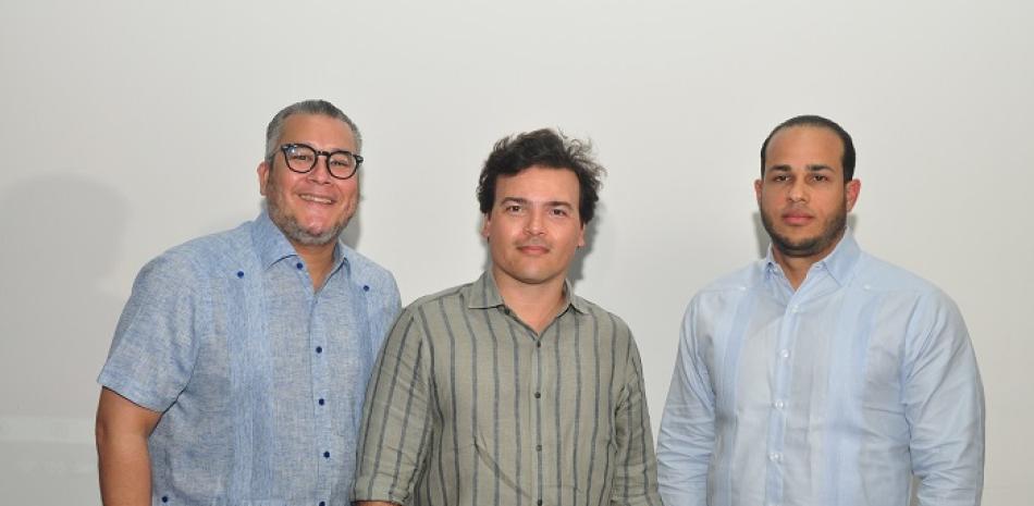 José Antonio López, Nolbert Pérez y Emilio Bretón.
