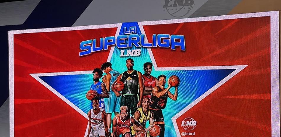 Afiche promocional de La Super Liga, nombre por el que se conocerá en lo adelante a la Liga Nacional de Baloncesto.
