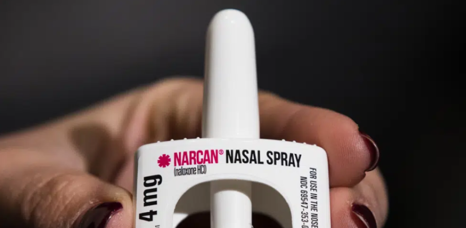 Narcan en spray. AP