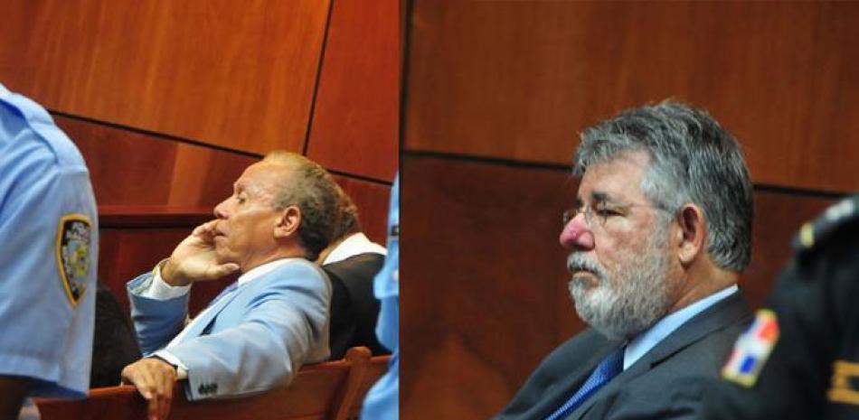 Ángel Rondón y Víctor Díaz Rúa, condenados por el caso Odebrecht. Archivo / LD