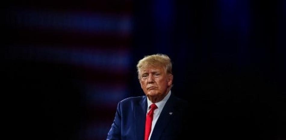 Expresidente de Estados Unidos, Donald Trump. AFP