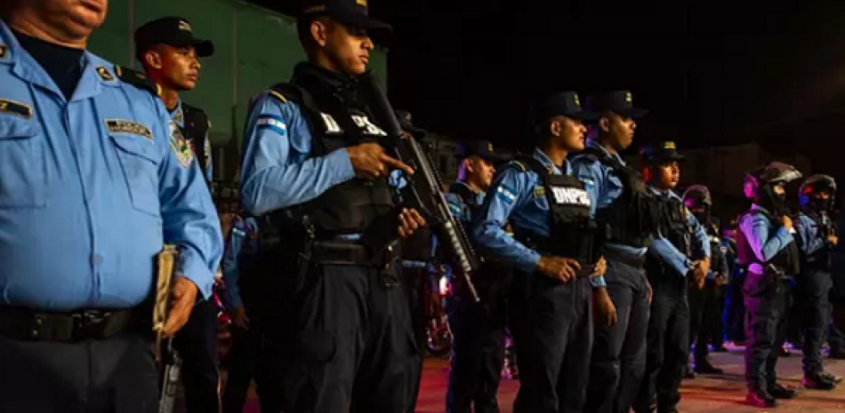 Policía Nacional de Honduras. Europa Press