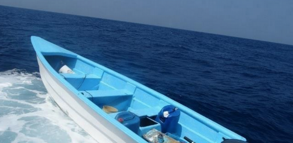 Una lancha rápida en el Caribe