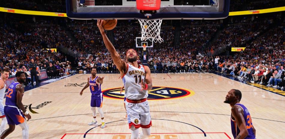 Bruce Brown el #11 de Denver Nuggets durante un juego con Phoenix Suns, el 9 de mayo 20