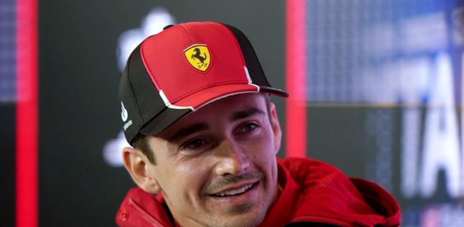 Charles Leclerc, estelar piloto de la escudería Ferrari.