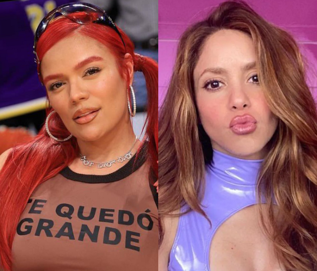 Karol G y Shakira. Fuente externa.