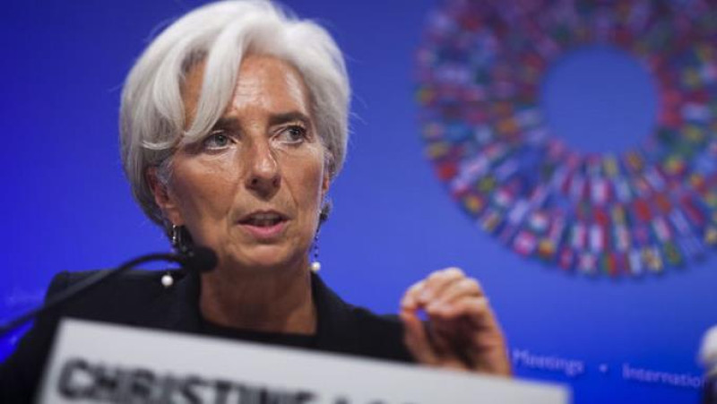 Pronóstico. Cristine Lagarde, directora gerente del FMI.