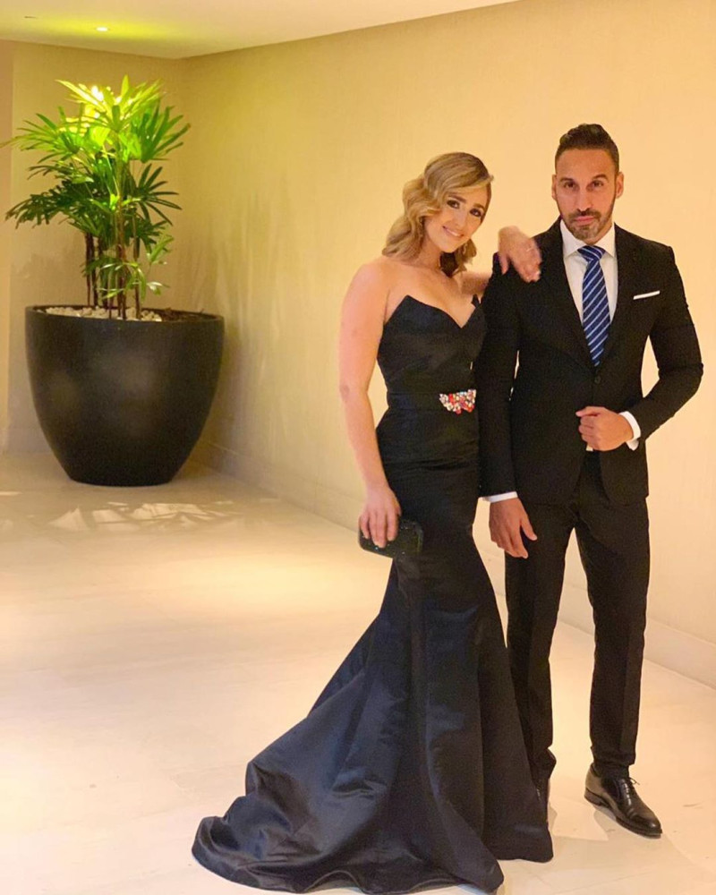 Liza Blanco y Jhoel López. Foto: Instagram