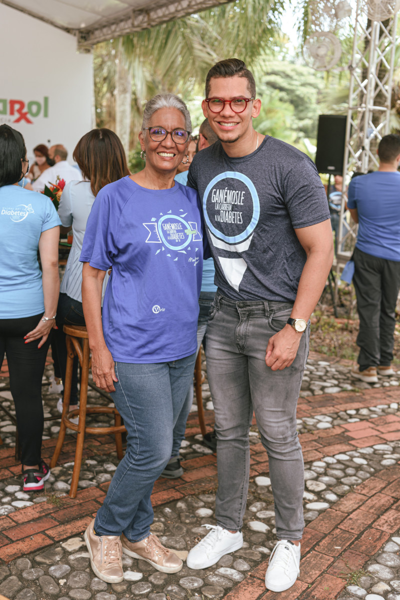 Sandra Jáquez y Arismendy Duarte.