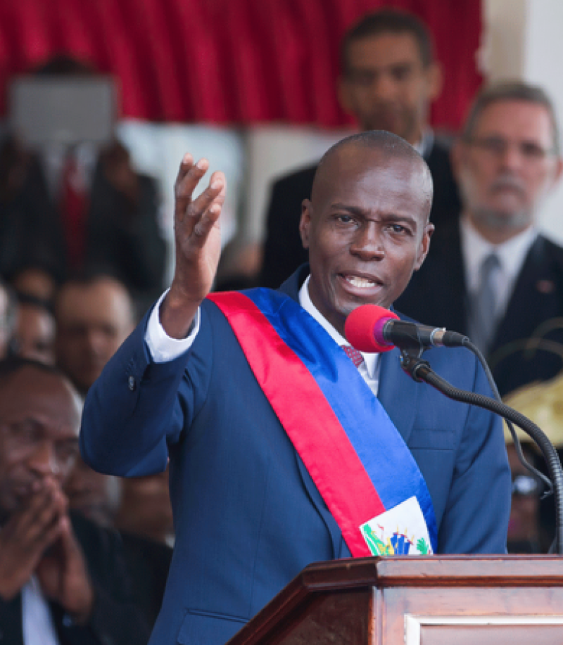 Jovenel Moïse, presidente de Haití desde 2017, que ha sido asesinado en