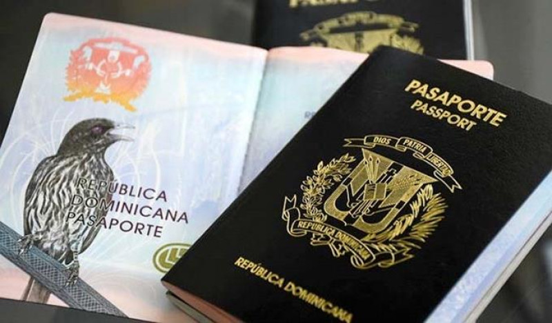 Pasaporte dominicano.