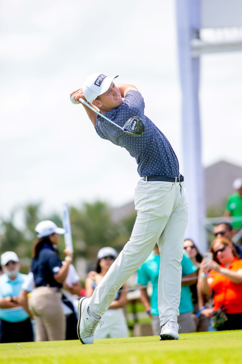 Stevens participa por primera vez en el torneo, buscando convertirse en el primer novato en ganar un torneo del PGA TOUR esta temporada.