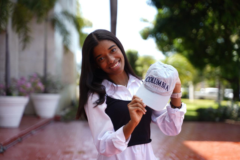 Gabriela en la Universidad de Culumbia