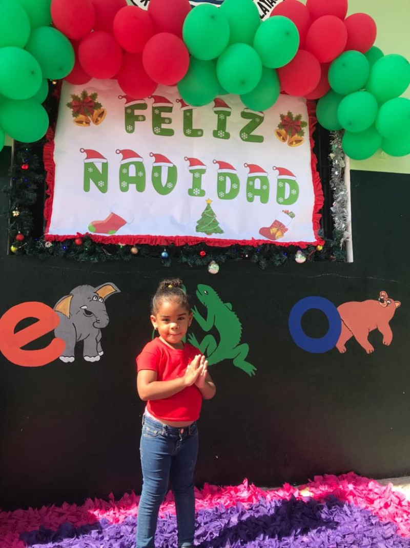 La niña Amberly Alejandrina Nina, de ocho años de edad.
